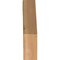 Ekena Millwork 3 1/2"W x 16"D x 16"H Merced Smooth Knee Brace, Western Red Cedar BRC04X16X16MRC00SWR - alternate 3